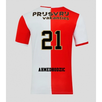 Feyenoord Anel Ahmedhodzic #21 Maglia Gara Casa Repliche 2025-26 Maniche Corte